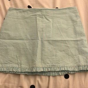 Lilly Pulitzer Seersucker Mini Skirt size 00